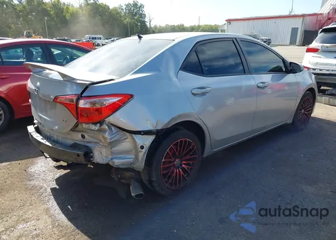 2017 Toyota Corolla Le z USA, uszkodzony, nr VIN 2T1BURHE8HC935821